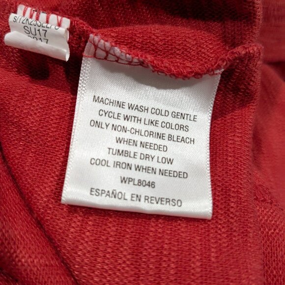 Tasso Elba Island Men's Polo Shirt Red, Size XL, Textured, UPF Protection - Picture 14 of 15